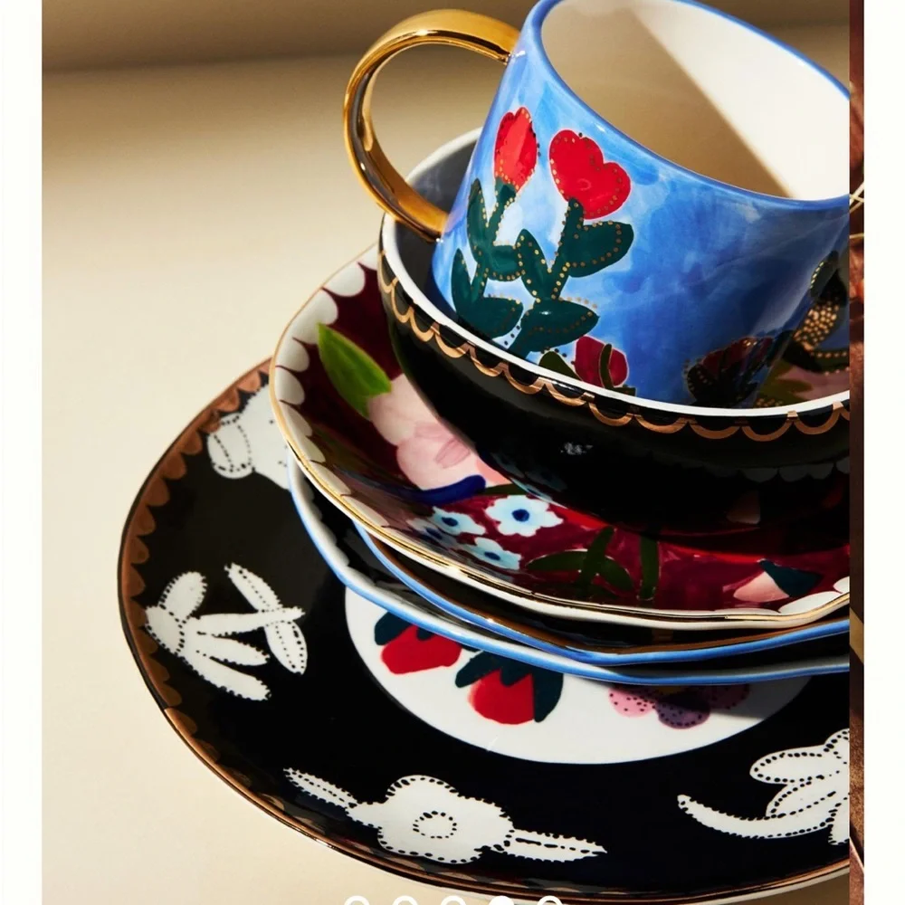 Francesca Kaye Floral Atelier Dessert Plate
